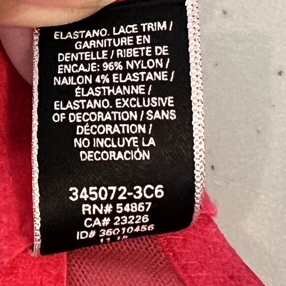 Victoria's Secret Red Lace Garter Belt with Zipper Size XS/S - Picture 15 of 16